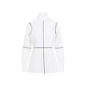 MM6 메종마르지엘라 셔츠 S52DT0055 M35256 101 OFF WHITE