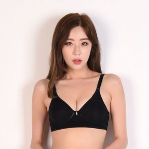 여성 무봉제브라 여름 몰드 노와이어 메쉬 B컵 브라