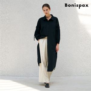 [보니스팍스]슬리브 롱 셔츠원피스(XP3OW003L0)