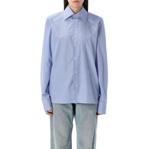 생로랑 셔츠 25P818606Y4K47 4783 LIGHT BLUE WHITE