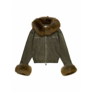 [BLUMARINE] 라프리마 여성 자켓 A522J203A C5235 BARK GREEN/CARAMEL /10