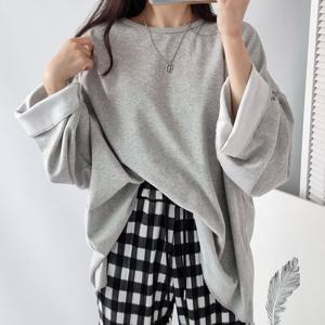 나야홍 / 빅사이즈라운드티 T678L508 로키라운드루즈언발티 NS