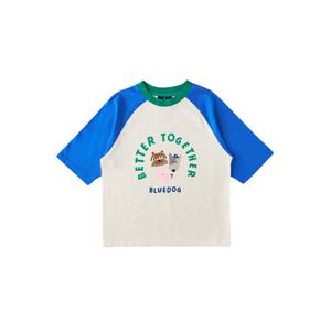 [블루독]CR,YE 블럭7부래글런티셔츠 25A15-331-01,02