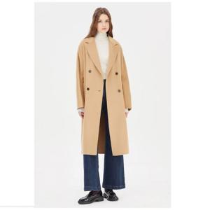 [시슬리]SACT37361 CA  WINTER  버디 스티치 더블 롱 코트