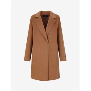 [숲]울 블렌드 카라 원버튼 롱 코트(SZAHC90)