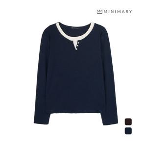 [미니마리] 레이어드헨리넥티셔츠 (MMA3TS28)