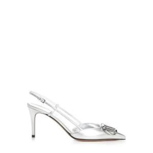 Valentino VLogo 시그니처 포인티드 토 슬링백 펌프스 6W2S0R01YJS S13 TP934431760