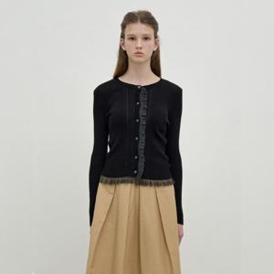 [올리브데올리브]오간자 프릴 포인트 가디건 OK5AD8260