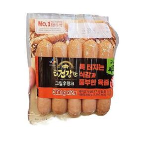 CJ 더 건강한 그릴후랑크 300g x 2 x 1개 48162