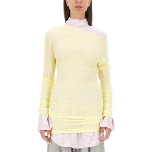 드리스 반 노튼 반팔 티셔츠 011143 9204206 YELLOW
