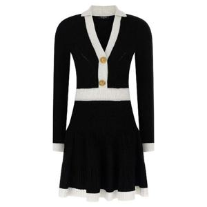 BALMAIN Two-tone dress FF1R9858KI64EAB
