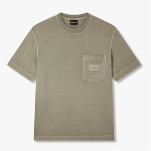 [엠포리오 아르마니][공식] EMPORIO ARMANI 로고 패치 포켓 티셔츠A515326002-I