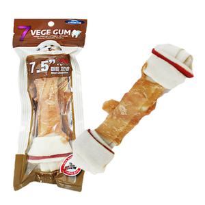 베게브랜드 중대형견 개껌 미트 치킨껌 18cm
