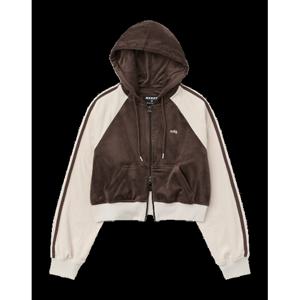[널디] 우먼스 벨로아 후디 트랙 탑(25FW) PNEF25TR08 W S VELOUR HOODIE TRACK TOP(25FW)