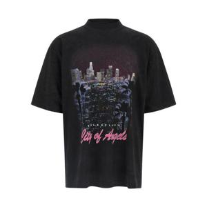 발렌시아가 반팔 티셔츠 764235TSVR21041 Black