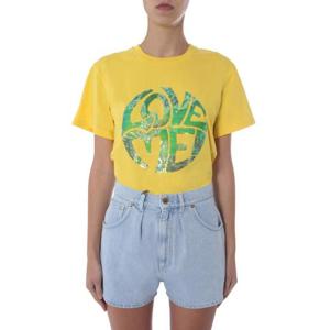 알베르타 페레티 반팔 티셔츠 07031672 1027 YELLOW