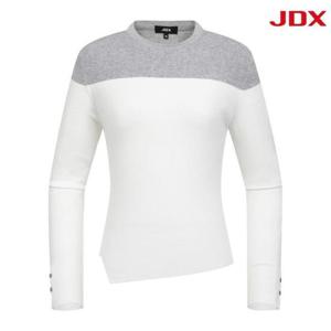 JDX 세이브존07 여성 밑단 변형 풀오버 X1SPW5334-WH