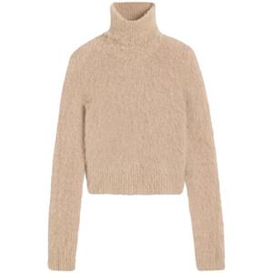 AMI Paris 브러시드 이펙트 터틀넥 스웨터 H24FKS447KN0056