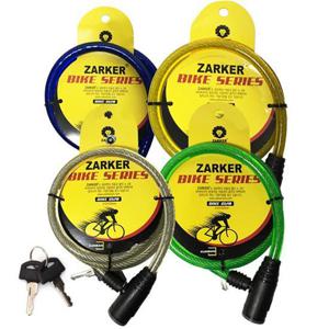 자커 긴중형 자전거열쇠 ZKC120자물쇠 바이크 사이클 zarker 도난방지 자물쇠