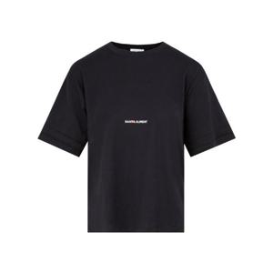생로랑   반팔 티셔츠 FW25 460876 YB2DQ 5377325 Black