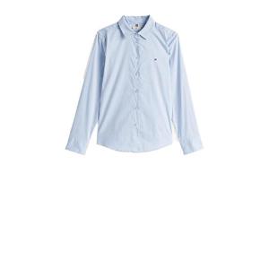 타미 힐피거   긴팔 셔츠 SS25 WW0WW44084C1O 5608133 BREEZY BLUE