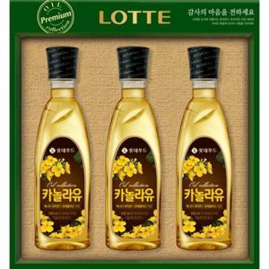 롯데푸드 오일 컬렉션 카놀라유 1호 식용유 선물세트