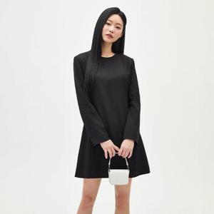 [랩]라운드넥 A라인 미니원피스 AR1WO263