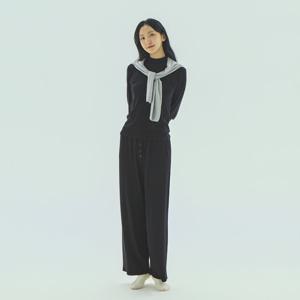 [세컨스킨]심리스 골지 발열 파자마 팬츠_FN2100