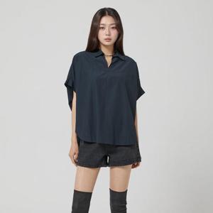 [랩]오픈카라 오버핏블라우스 AR3WB862
