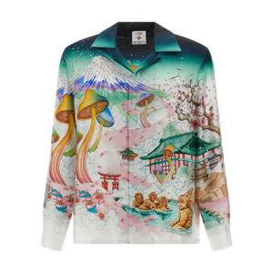 카사블랑카 긴팔 셔츠 UAW25SH00603FLOWERS Multicolor