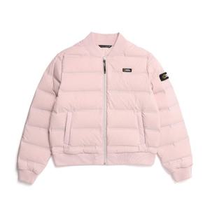 내셔널지오그래픽 N224WDW130 여성 야구넥 숏기장 경량 구스 다운 점퍼 BABY PINK