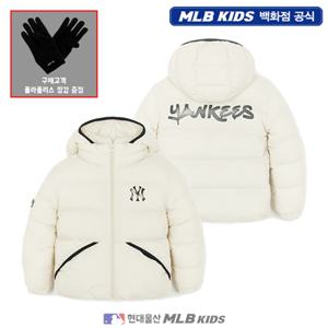 [MLB키즈US] (7APDB0156-50CRS) [플리스장갑증정] 스트릿 중경량 패딩 아동패딩 키즈패딩