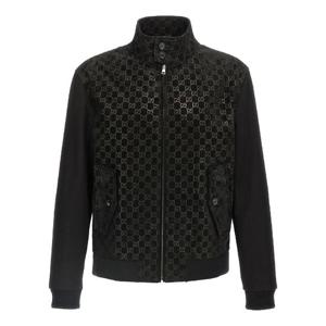 GUCCI GG suede bomber jacket 831973XNA751000