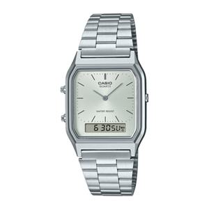 [CASIO] AQ-230A-7AMQ 카시오 빈티지 아날로그 전자 메탈시계