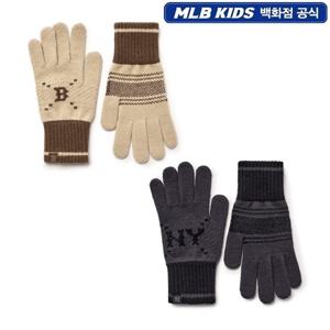 MLB키즈 모노그램 오지 장갑 (7AGLM0156)
