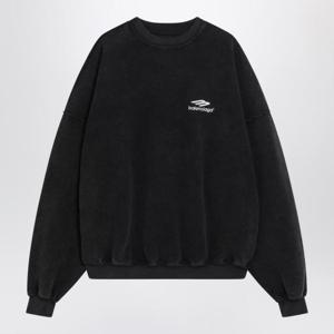 발렌시아가 반팔 티셔츠 852319TTVH7 Black