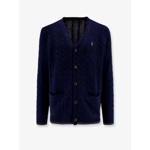 [POLO RALPH LAUREN] 라프리마 남성 니트웨어 울 앤 캐시미어 가디건 710949808 001 HUNTER 네이비 /12