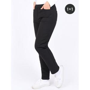 [노블진]1+ 1 Q 여성스판밴딩바지 스판 솜 패딩 팬츠 빅사이즈 엄마바지