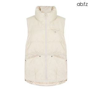 [ab.f.z] 하이넥 퀼팅 덕 다운 패딩 베스트 (AFX4GD32A)