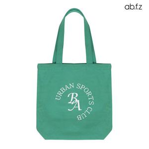 [ab.f.z] 내추럴 레터링 코튼 에코백 (AFX5QAB4A)