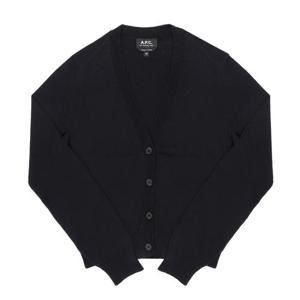 아페쎄 가디건 COEZJ F22316 IAK DARK NAVY JOSEPHINE 조세핀 크레이프 브이넥 여성가디건 여자가디건 당일발송