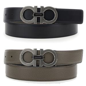 25 FW 페라가모 4cm 투톤 리버시블 버클 벨트 670574078