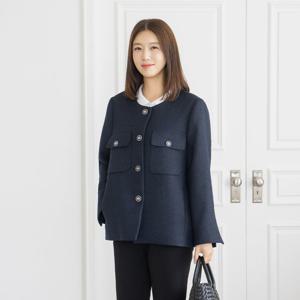 엄마옷 마담4060 클래식버튼트위드자켓 클래씨마담 데일리 중년여성 -ZJK2510004-