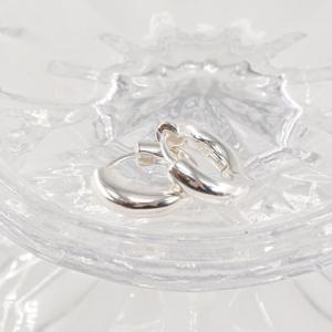 오팔하우스 925Silver 민자 링 원터치 귀걸이 13mm OPHEE1214