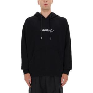 오프화이트 긴팔 티셔츠 OMBB085 F25FLE00F1001 BLACK