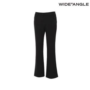 [와이드앵글]  WWW23311Z1 CO 울라이크 부츠컷 팬츠 L (Black)