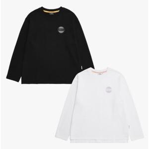 내셔널지오그래픽 N223WTS010 W 비올 세미오버핏 긴팔 티셔츠