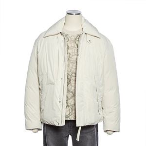 [레노마캐주얼][특가상품]F/W 가벼운 와이드카라 아이보리 구스다운 패딩점퍼 RPLMBU62 DR4470