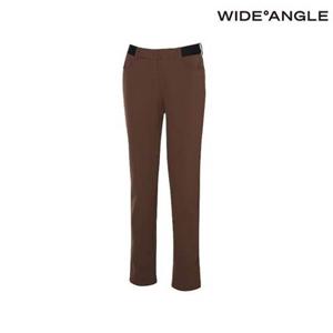 [와이드앵글]  WWW23391E7  VA 에센셜 본딩 슬림 팬츠 L (Brown)