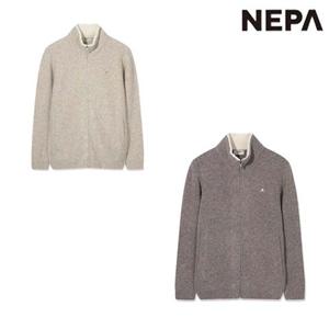 [네파]7L75905 남성 겨울 캠핑 집업 가디건 부클 스웨터 자켓